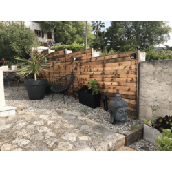 Décoration bois façade le...